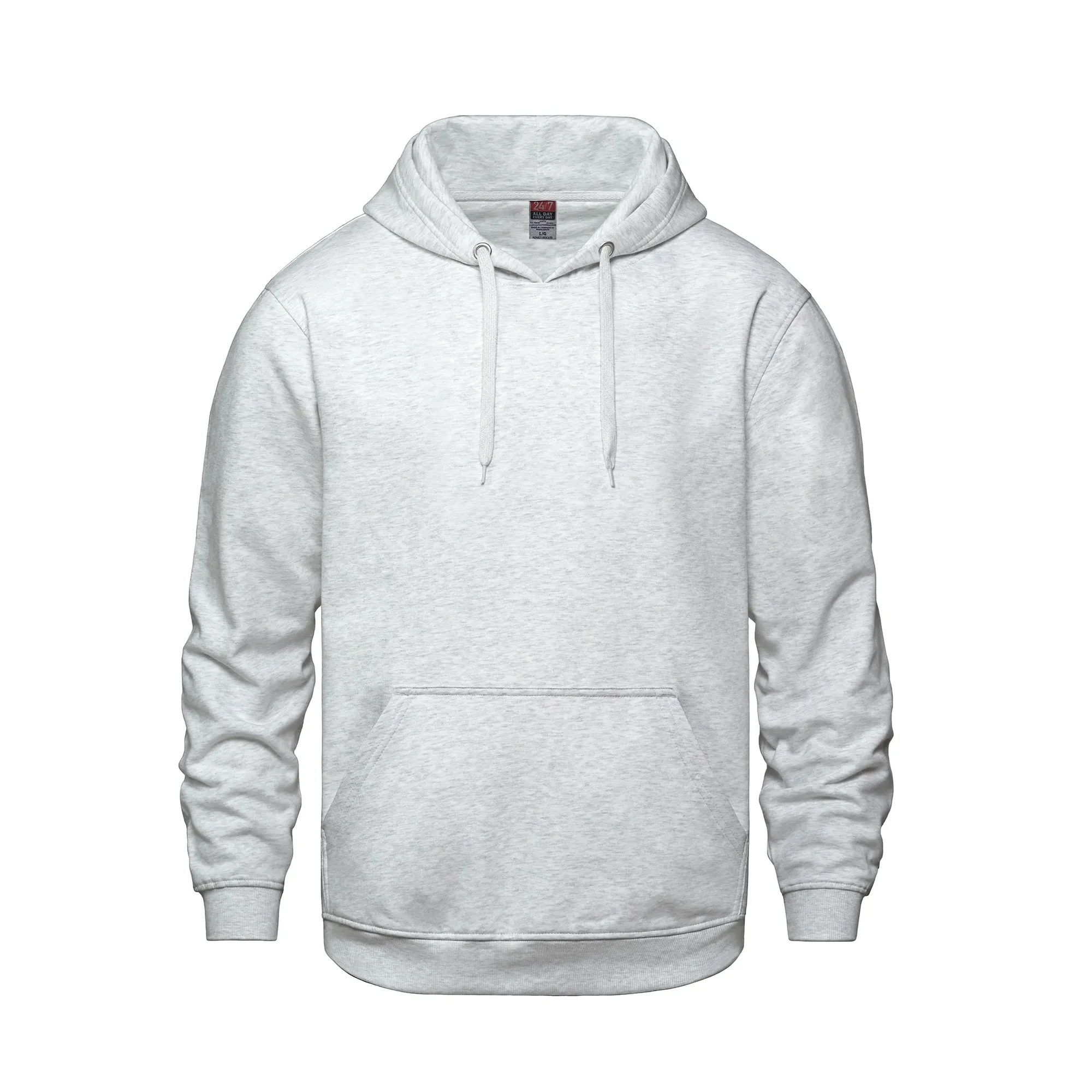 ADULT PULLOVER HOODED SWEATSHIRT - Color Image 1