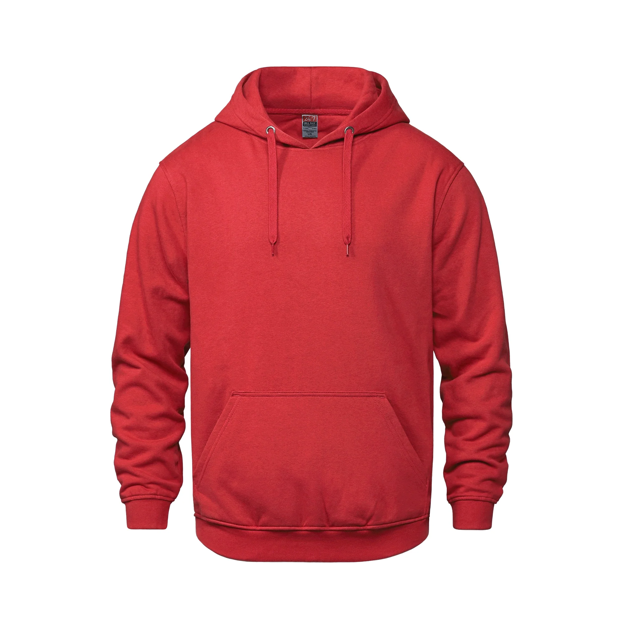 ADULT PULLOVER HOODED SWEATSHIRT - Color Image 1