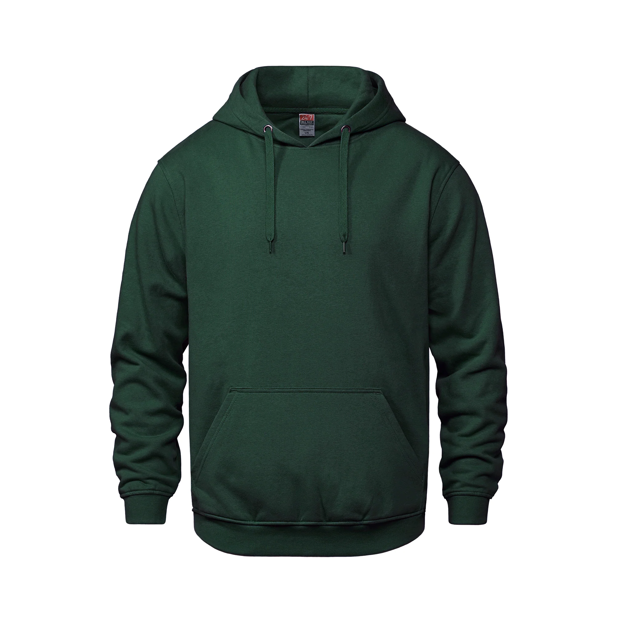 ADULT PULLOVER HOODED SWEATSHIRT - Color Image 1