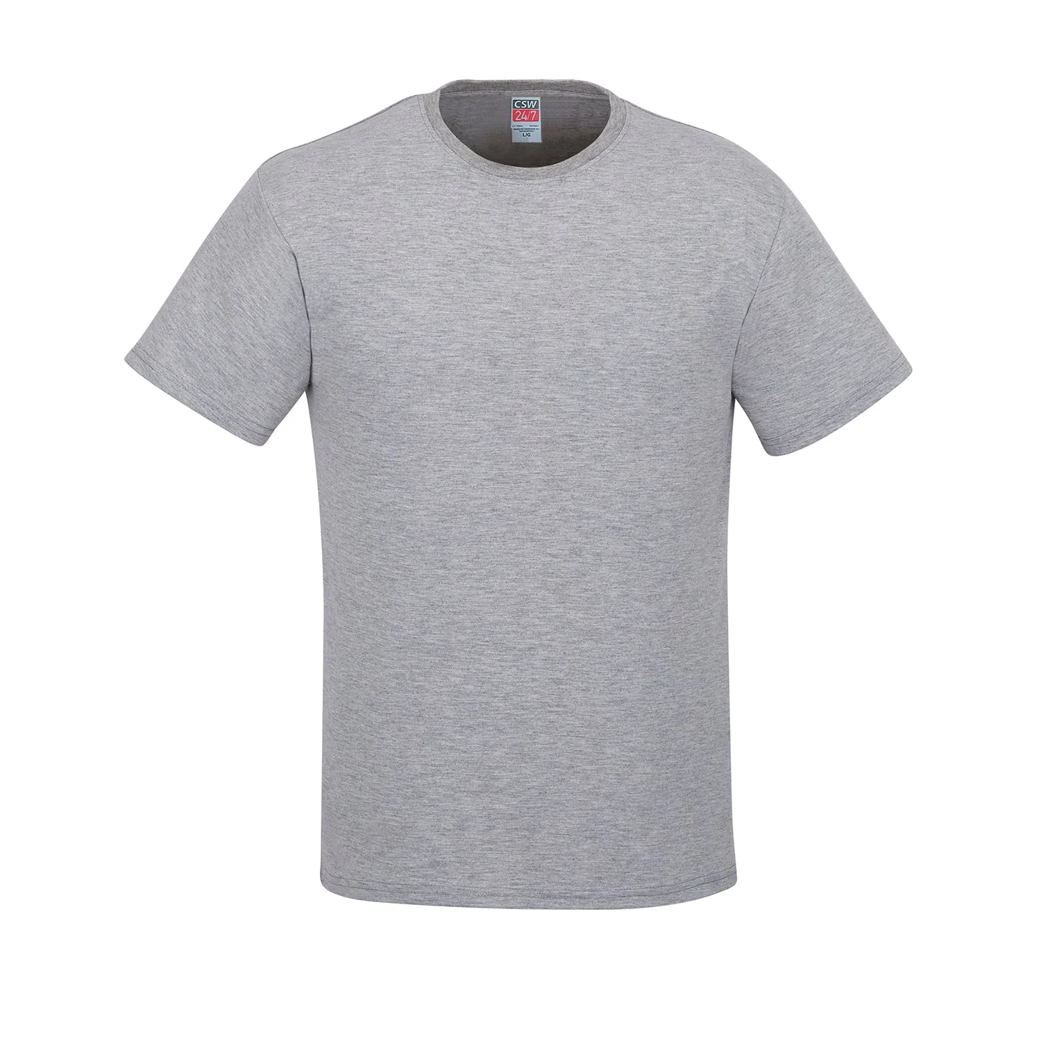 Adult RING SPUN Combed Cotton Crewneck T-Shirt-CSW